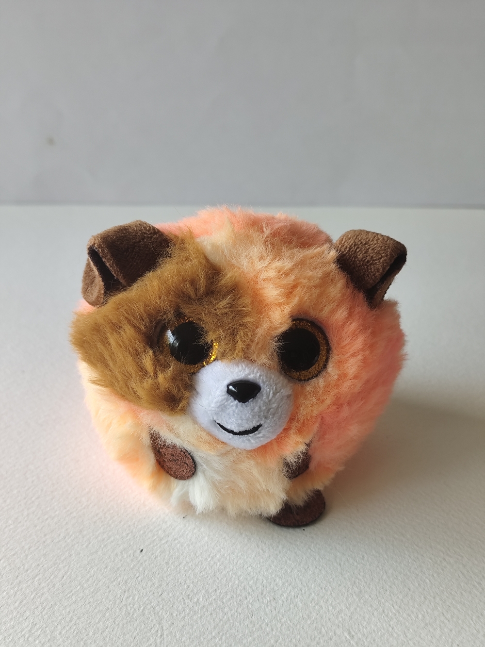 3/$20💗Ty Puffies Teeny Tys “Mandarin” the Dog Plush Toy 3"